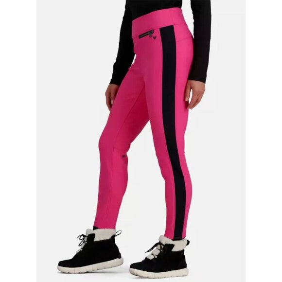 Obermeyer Women's Jinks ITB Softshell Pant Stunner Pink Skiing Winter Sports NWT - Picture 5 of 12